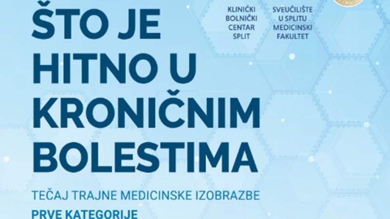 MEDICINSKI FAKULTET Tečaj 'Što je hitno u kroničnim bolestima'