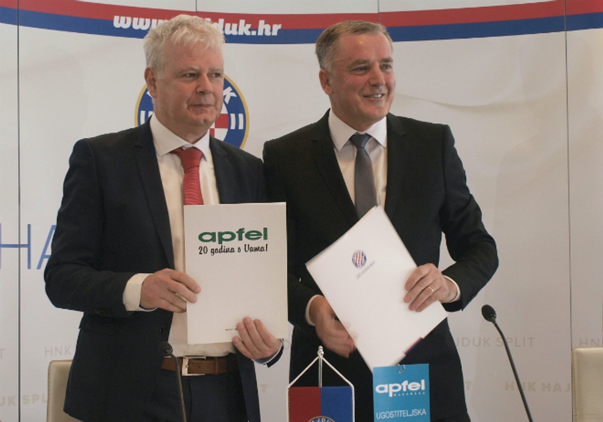 Mijo Pašalić učlanio u Hajduk sve zaposlenike svoje tvrtke Apfel!