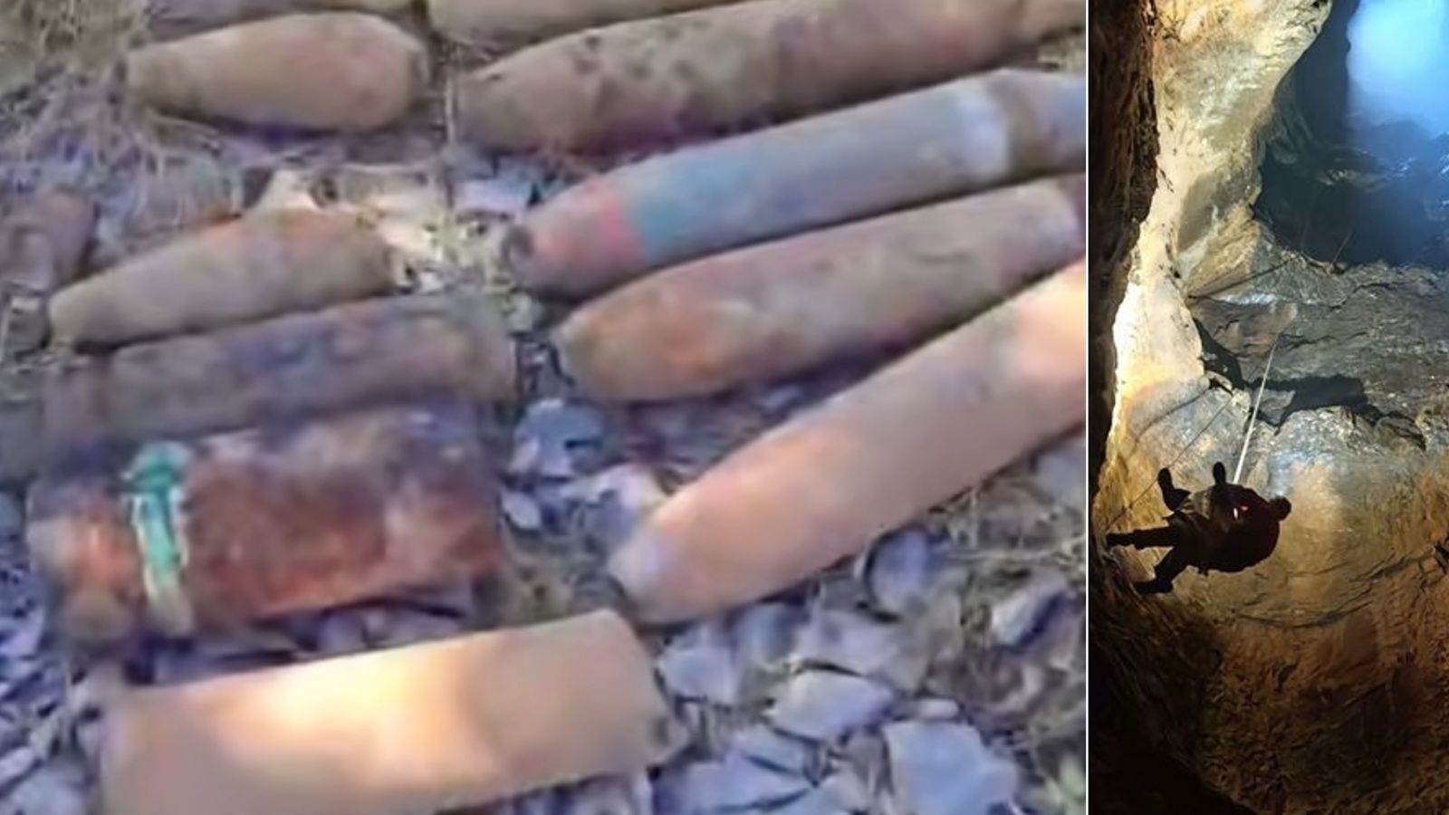 VIDEO: Iz jame Gustrišica na Braču policija uklonila eksplozivna sredstva iz Drugoga svjetskog rata