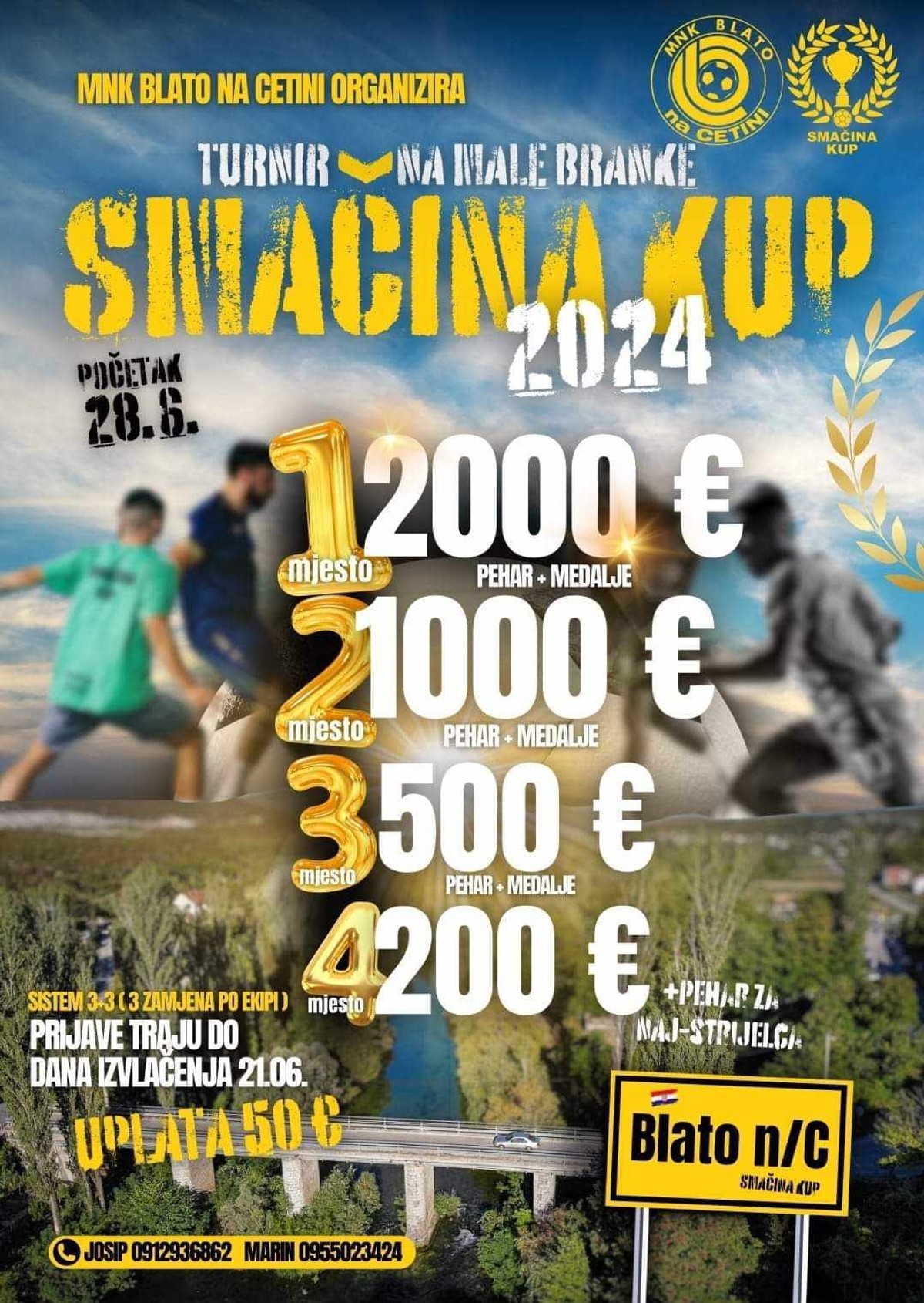 I ove godine MNK Blato na Cetini organizira Smačina kup