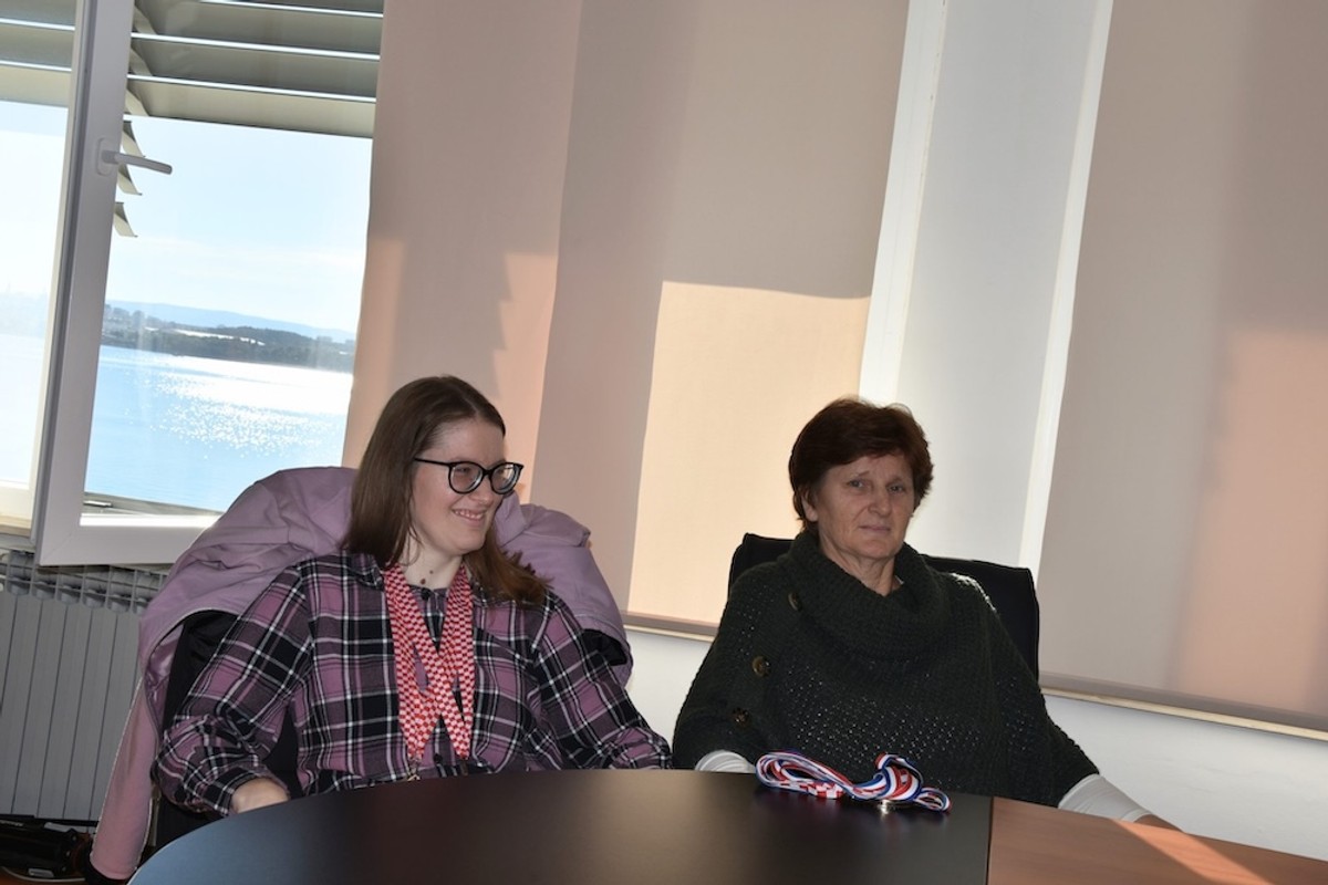 Prijem za plivače Udruge tjelesnih invalida Kaštela