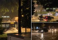 Kiša blokirala Split: Vozači se probijaju kroz jezero na Poljičkoj