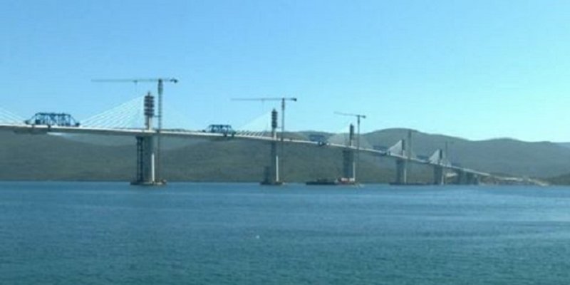 BLIŽI SE ZAVRŠETAK IZGRADNJE Pelješkim mostom već u ožujku