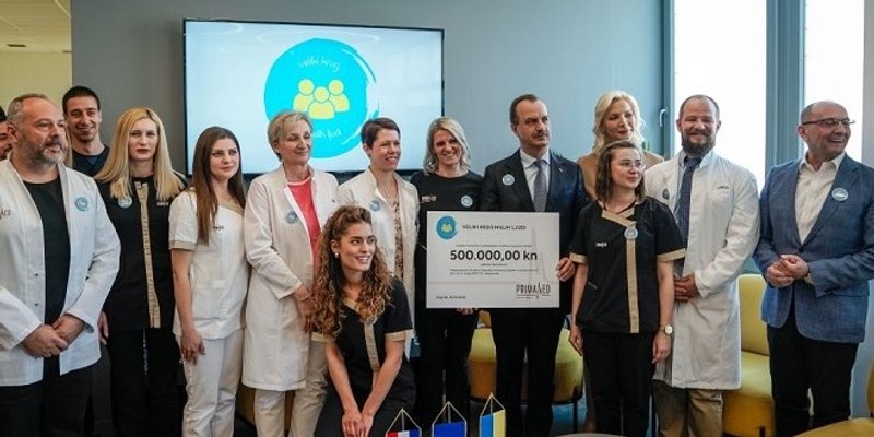 VELIKI KRUG MALIH LJUDI Inicijativa liječnika i medicinskih sestara prikupila pola milijuna kuna za pomoć Ukrajini