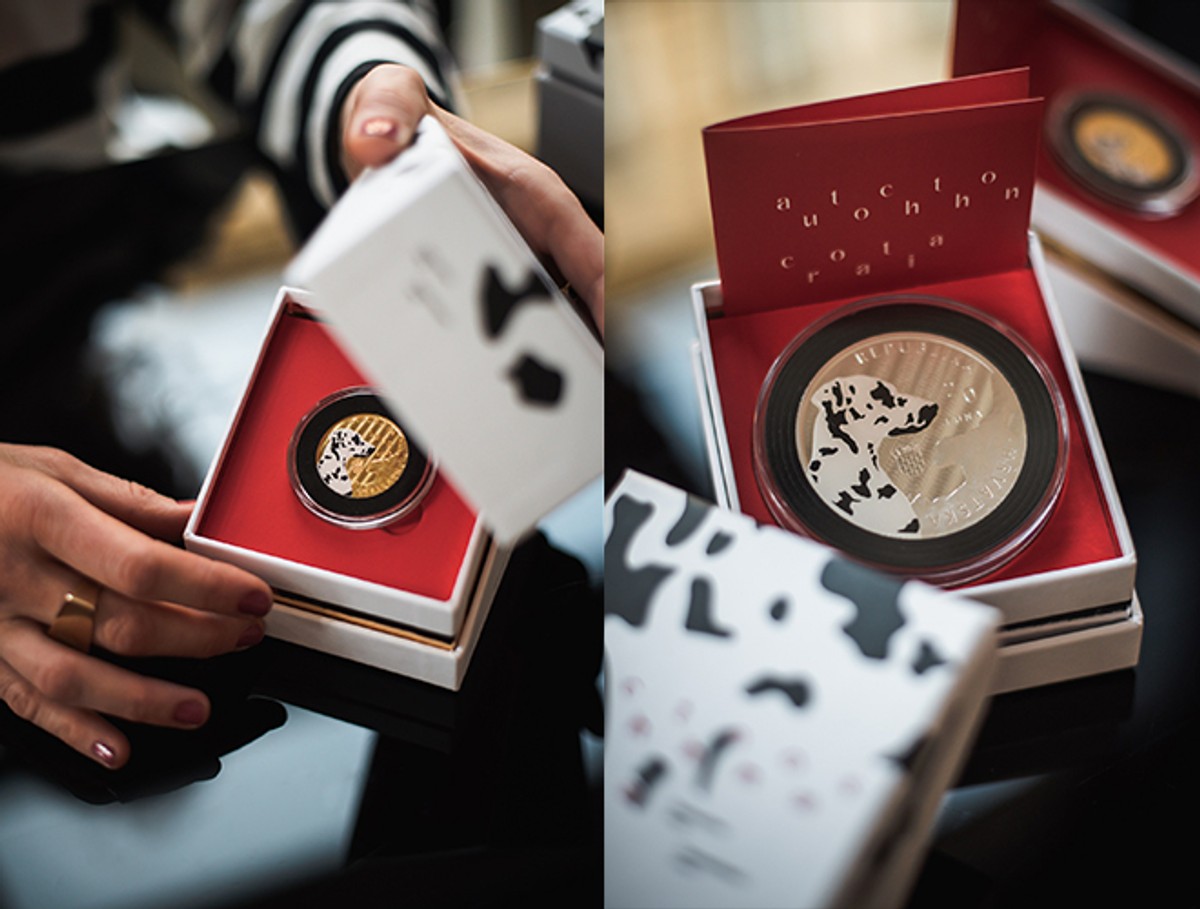 Dalmatinski pas na kovanicama dobio boju