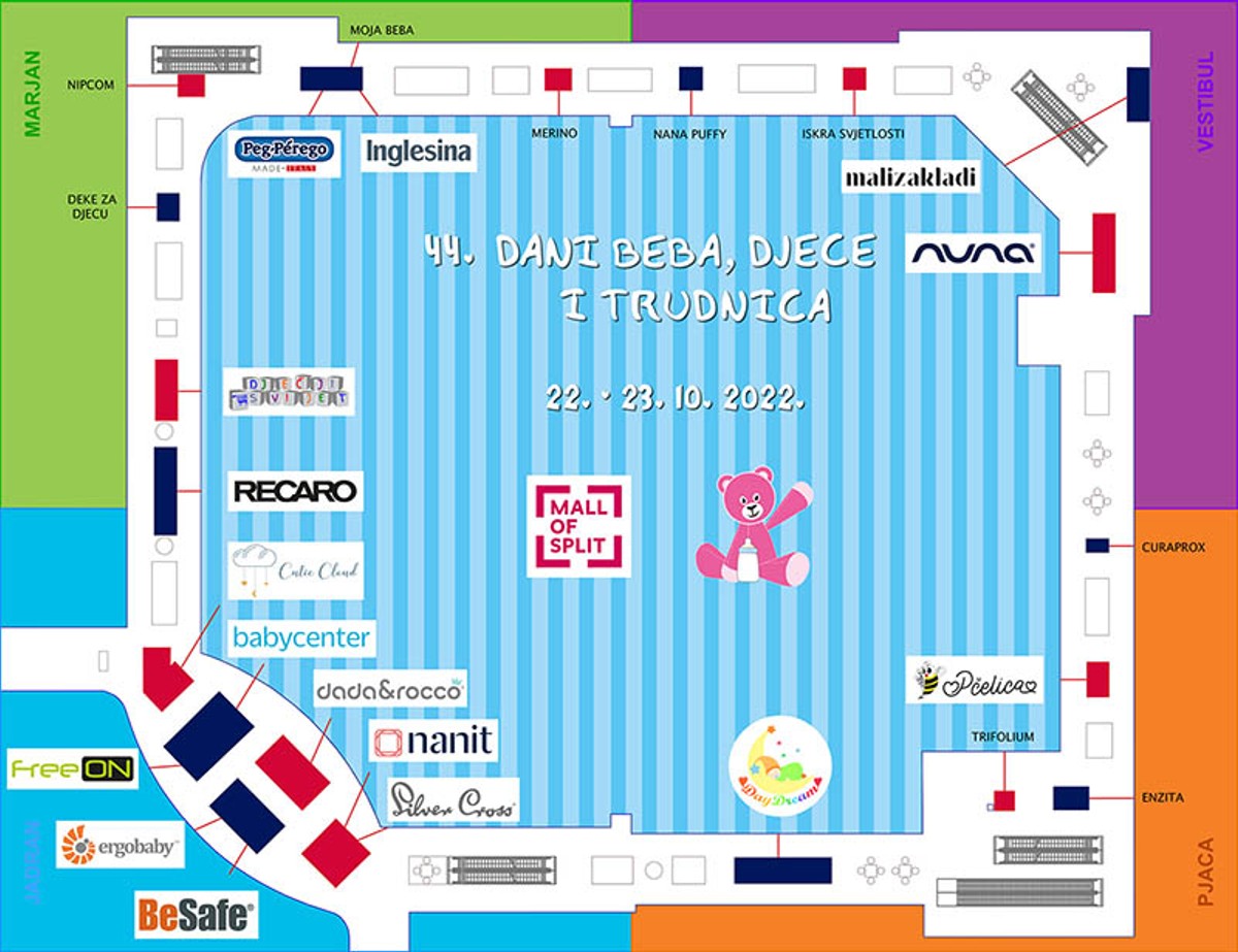 Dani beba, djece i trudnica ovog vikenda u Mall of Splitu