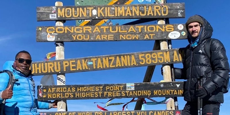FOTO Mladi planinar iz Trilja osvojio Kilimanjaro