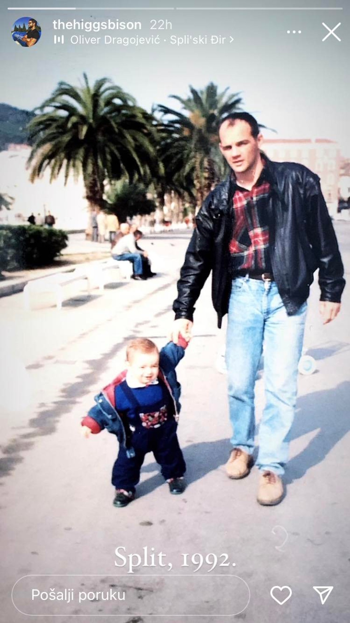 Poznati Splićanin prisjetio se 1992. Možete li prepoznati dječaka na fotografiji?