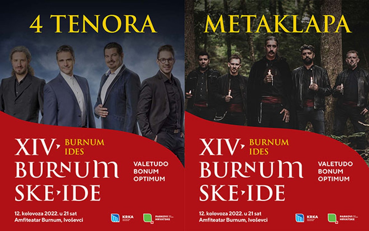 Ne propustite XIV. Burnumske Ide: Nastupaju 4 Tenora i Metaklapa!