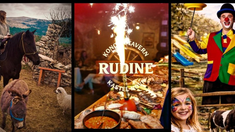 Mjesto gdje djeca i roditelji guštaju: vrhunska spiza, klaun, druženje sa životinjama  i animatori