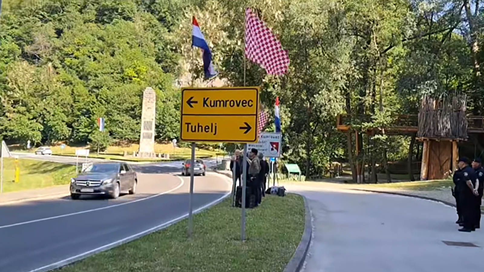 VIDEO Keleminec stigao u Kumrovec: 'Dočekat ćemo bandu komunističku'
