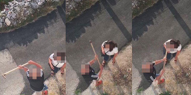 OBRAČUN KOD ZAGVOZDA Ženu zbog međe udario mašklinom u glavu 