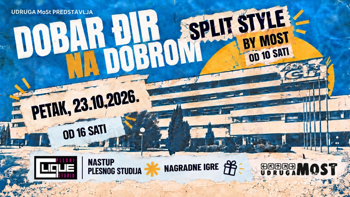 Nemate planove za petak? U Splitu se priprema stvarno dobar đir