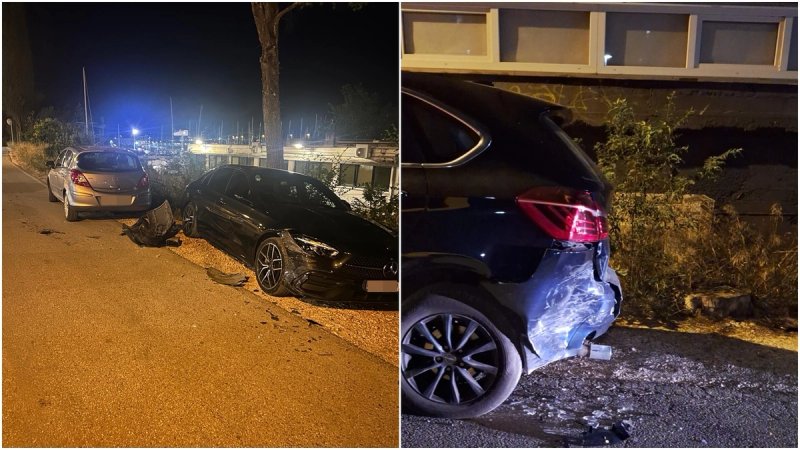 Razbijeno više parkiranih vozila u Splitu, osoba koja je skrivila nesreću pobjegla