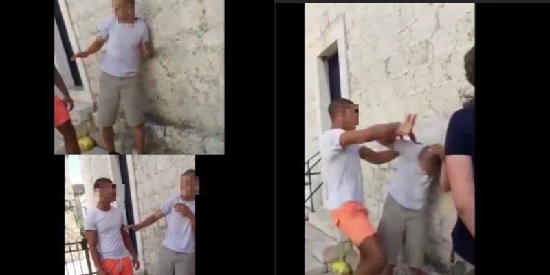 Policija je o dojavu o napadu u Kaštelima dobila prije nekoliko dana, ali tek su danas vidjeli snimku