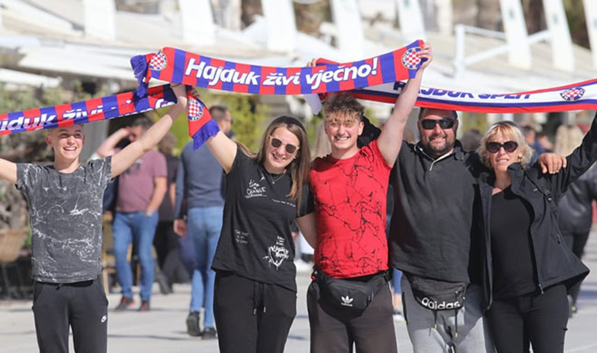 FOTO S RIVE: Zbog Hajduka su došli sa svih strana
