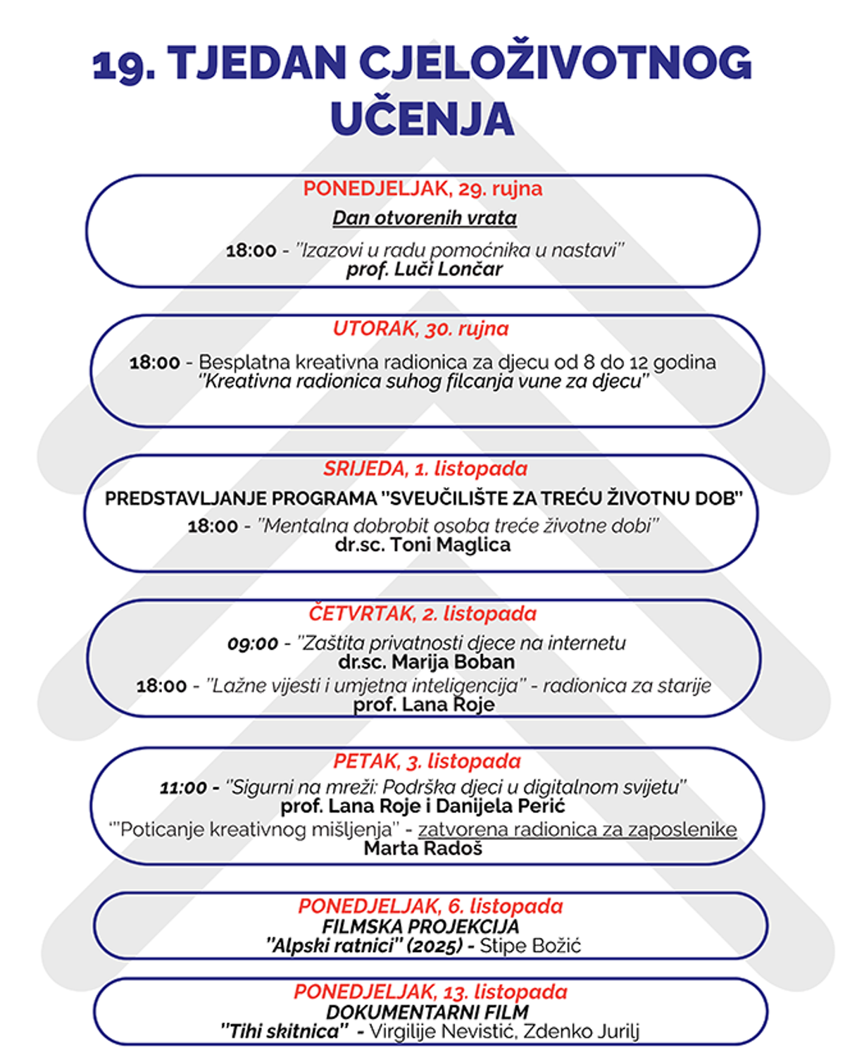 19. Tjedan cjeloživotnog učenja: Otvorite si nova vrata znanja u Učilištu Zlatna vrata!