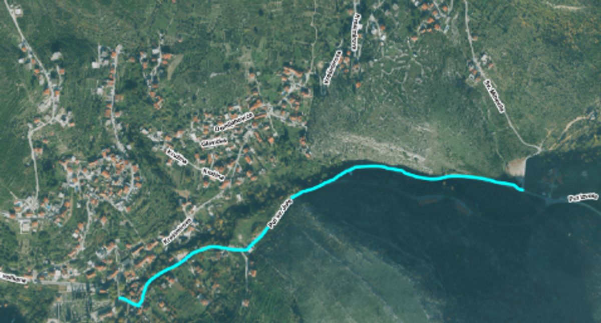 AGLOMERACIJA Privremena regulacija prometa u Žrnovnici