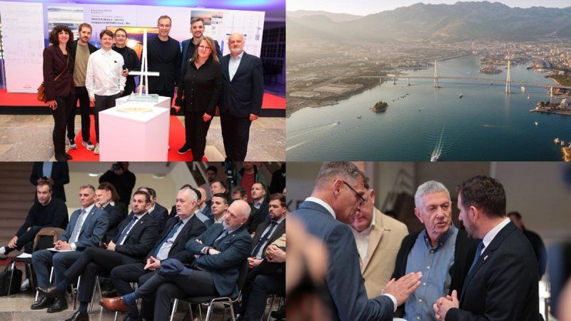 FOTO/VIDEO Pogledajte pobjednički rad mosta preko Kaštelanskog zaljeva: Ovako bi trebao izgledati novi ulaz u Split