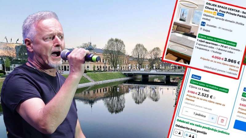 Thompson u Vukovaru: Cijene smještaja odletjele u nebo, apartman u Osijeku ide i do 4000 eura