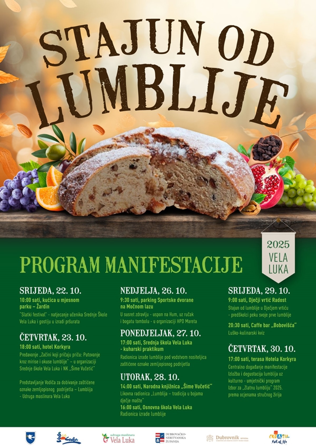 Stajun od lumblije vraća jesenske mirise i okuse u Velu Luku