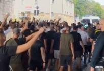 VIDEO: Pogledajte prolazak Torcide kroz Vilnius