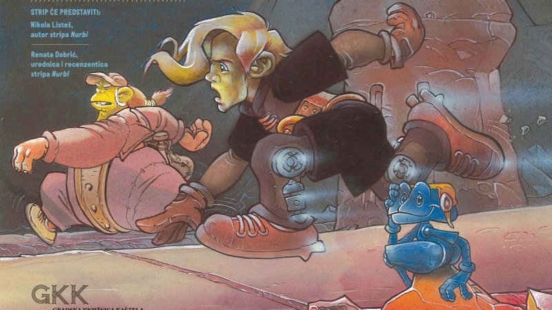 CRTANI ROMANI ŠOU Premijerno predstavljanje stripa Nurbi - Ledeni svijet Nikole Listeša