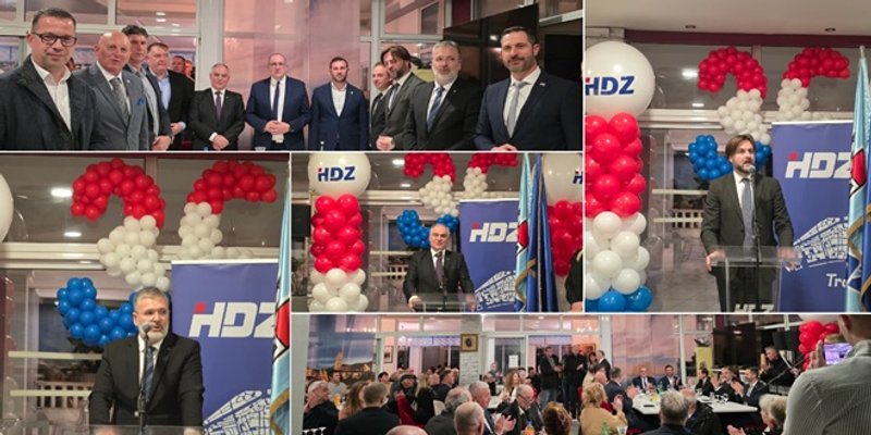 TROGIR: HDZ proslavio 36. obljetnicu uz podršku stranačkog vrha