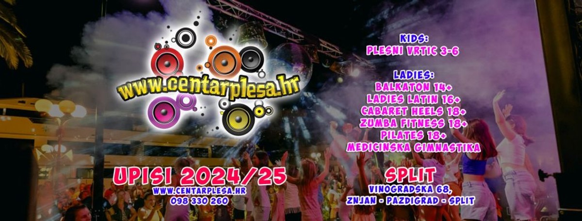CENTAR PLESA SPLIT Kreću upisi u novu plesnu sezonu, evo što se sve nudi!