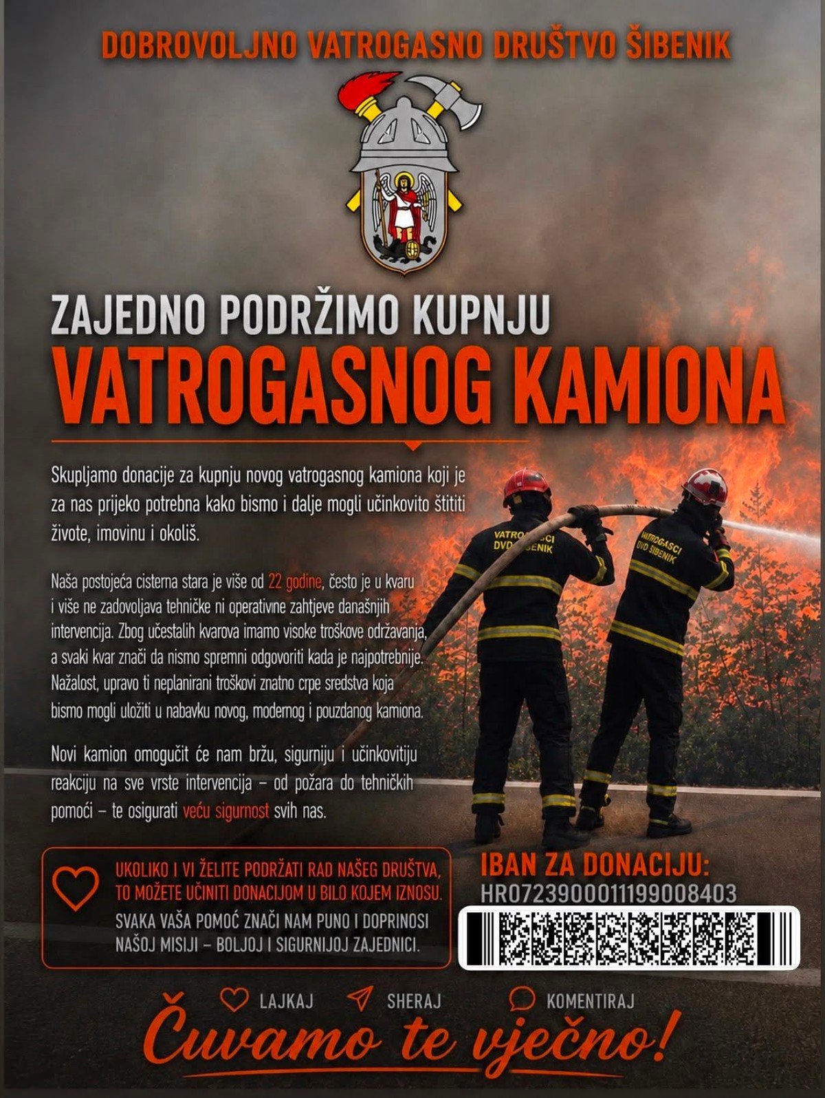 DVD star više od 130 godina traži pomoć građana: Pokrenuli akciju za novu autocisternu