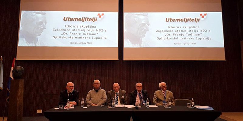 FOTOGALERIJA Alen Gojak ponovno izabran za predsjednika Zajednice utemeljitelja HDZ-a SDŽ