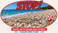 Udruga Spirit pokrenula kampanju: 'Plaža nije pepeljara!'