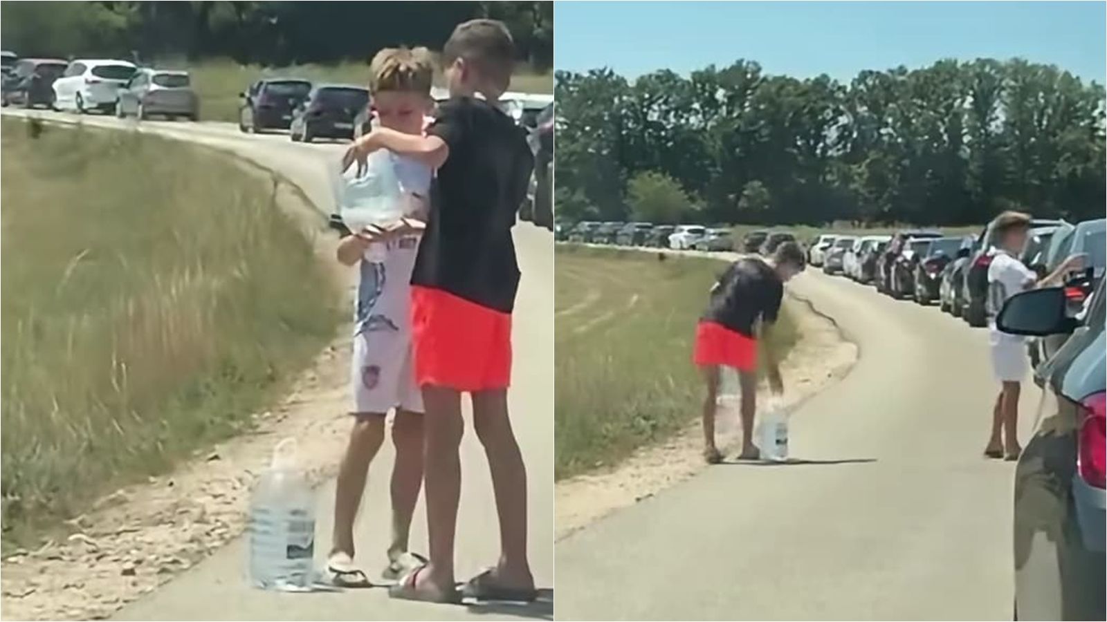 VIDEO Dječaci iz Vinjana oduševili gestom: 'Bravo, roditelji!'
