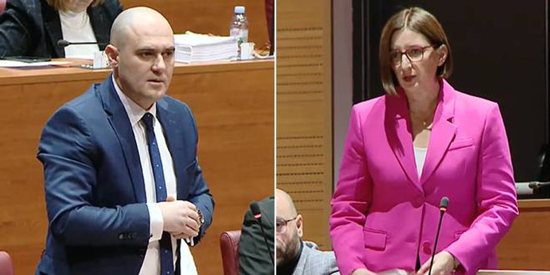 VIDEO Pogledajte svađu Josipa Dabre i Marijane Puljak u Saboru