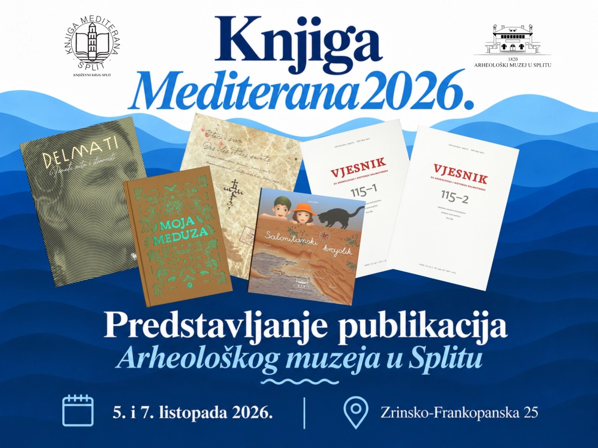Od dječje knjige do znanstvenog časopisa: Dva dana Knjige Mediterana u Arheološkom muzeju u Splitu