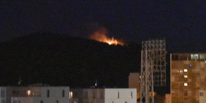 VIDEO Požar na Marjanu je ugašen!