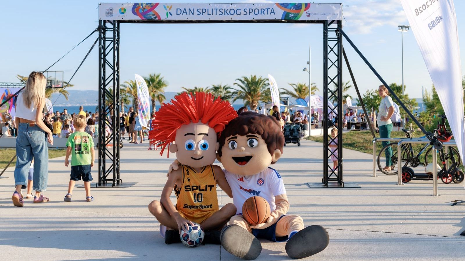IZNIMAN ODAZIV NA ŽNJANU Treće izdanje 'Dana splitskog sporta' okupilo stotine obitelji, sportaša i rekreativaca