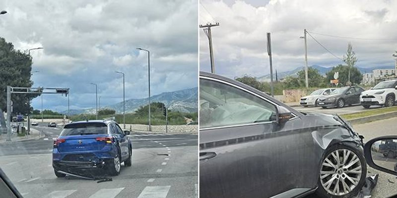 Sudar u Vukovarskoj zakrčio prilaz trgovačkom centru