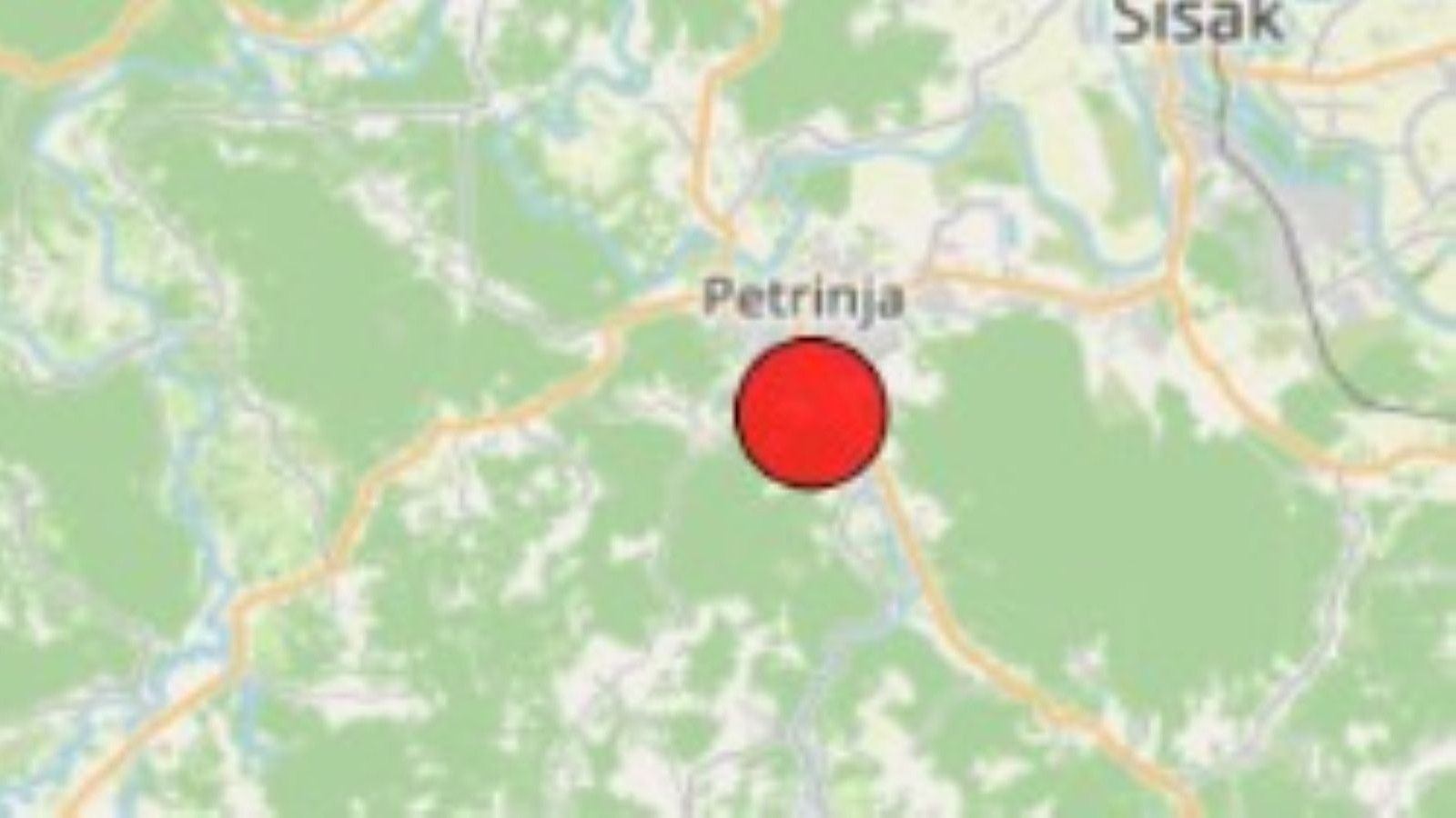 Potres kod Petrinje