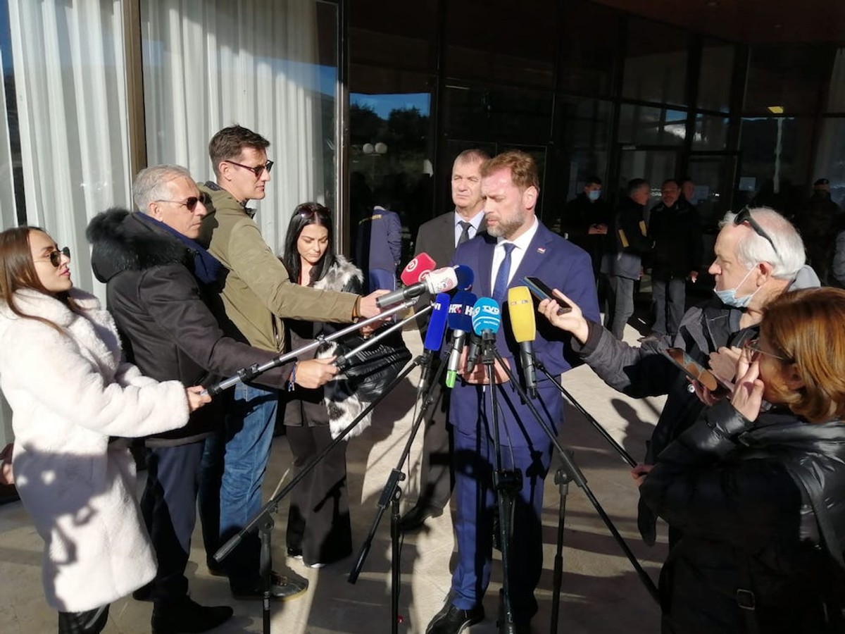 Banožić u Splitu | foto: Veljko Martinović