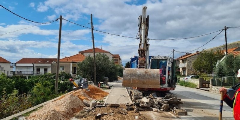 INFRASTRUKTURNI RADOVI U SEGETU Počela izgradnja zagorskog magistralnog vodovoda