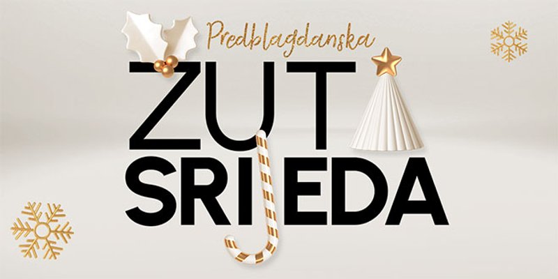 Žuta srijeda za predblagdanski shopping