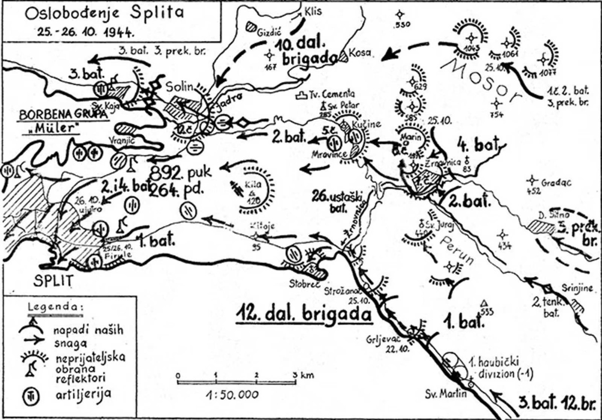Na današnji dan prije 82 godine Split je dočekao slobodu: Provjerite što se sve događalo tog 26. listopada 1944.