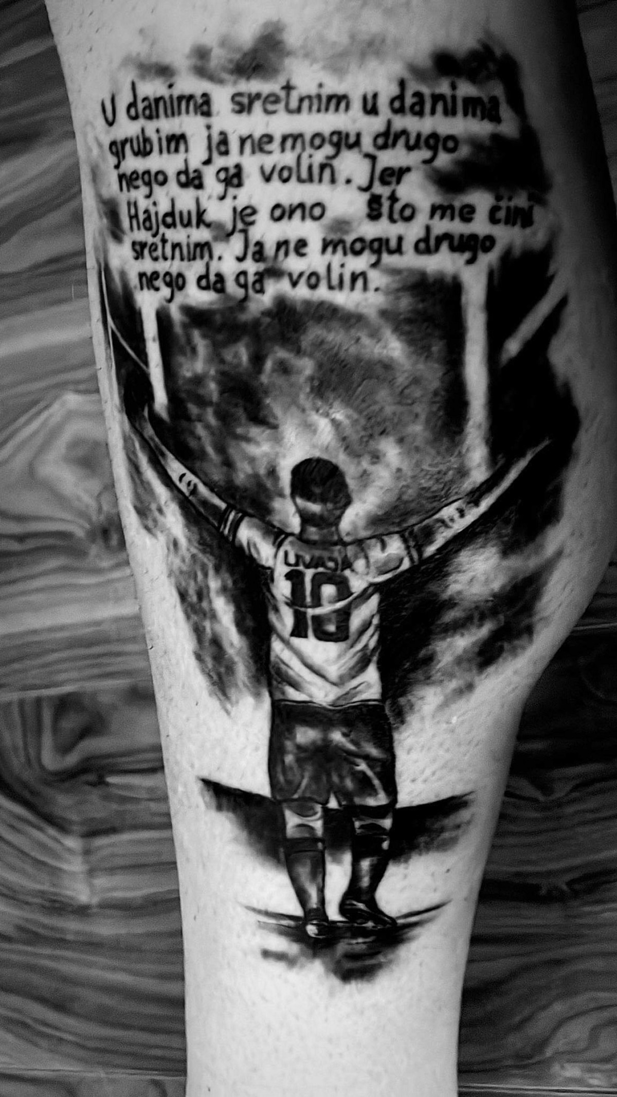 Pogledajte tetovažu navijača Hajduka!