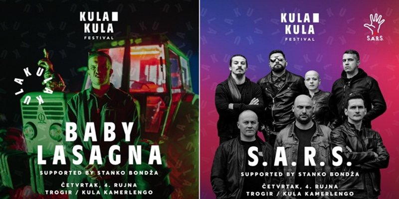 KULAKULA FESTIVAL Baby Lasagna ipak sutra ne dolazi u Trogir, publiku će zabavljati S.A.R.S.