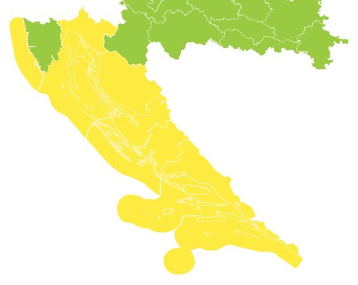 Evo kakvo nas vrijeme sutra čeka