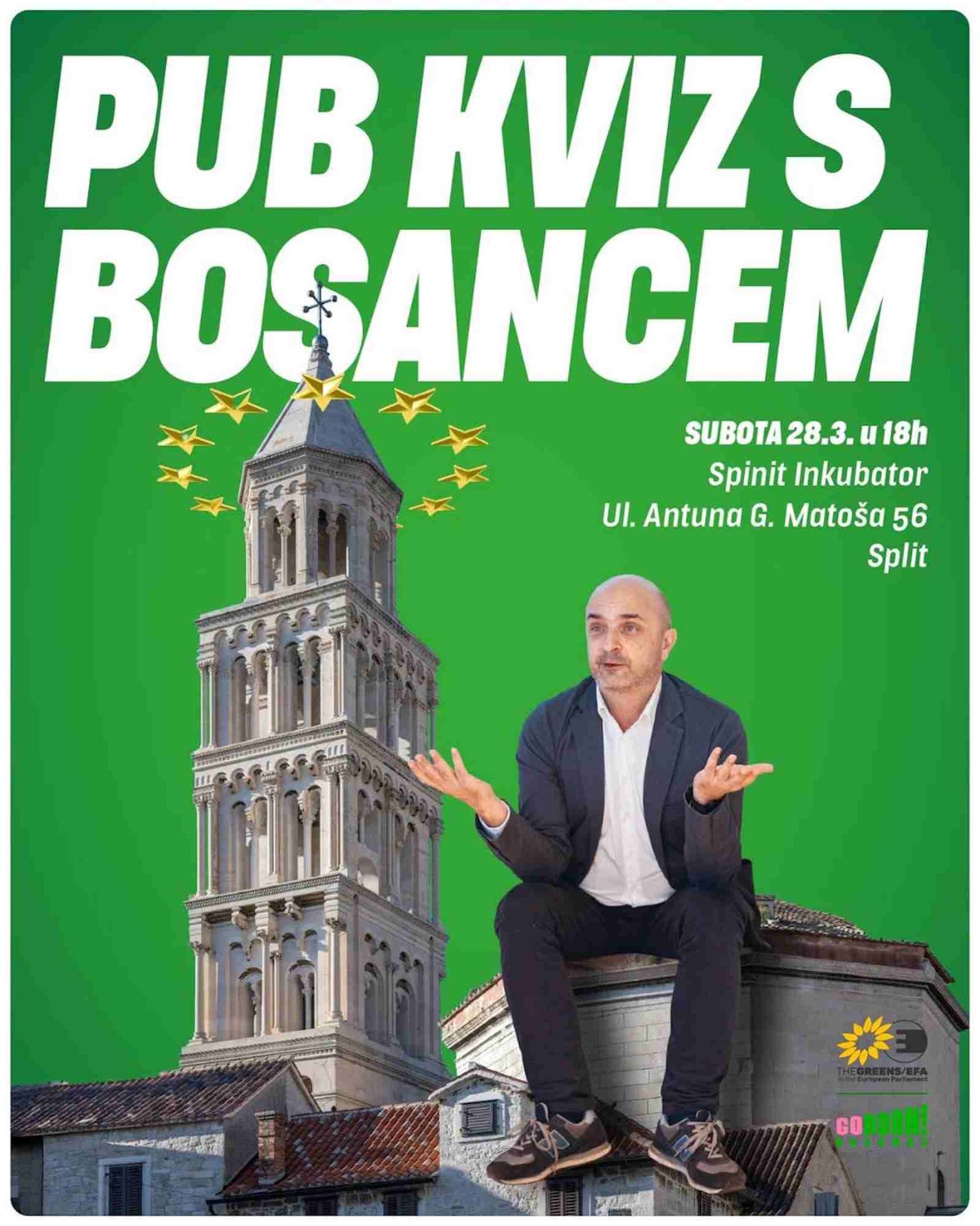 Bosanac: Na put do Bruxellesa pobjedom na EU Pub kvizu!