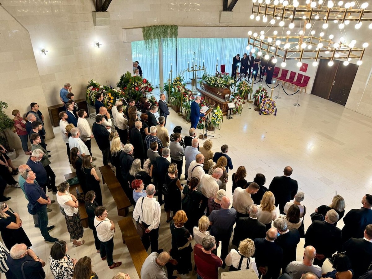 Pogreb Dejana Kružića | foto: Veljko Martinović