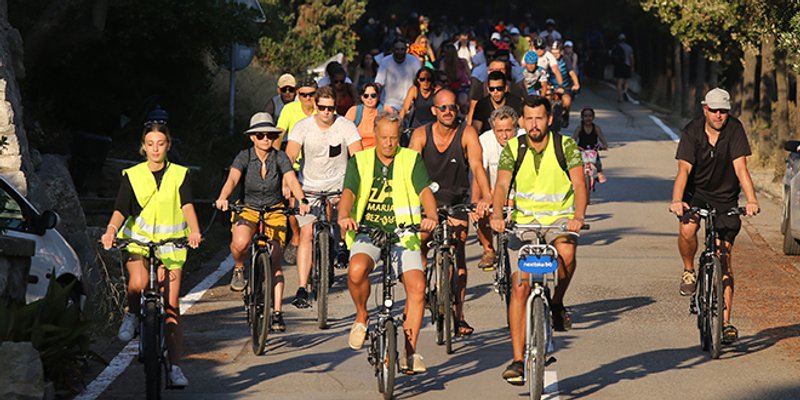 FOTOGALERIJA Prosvjed na Marjanu