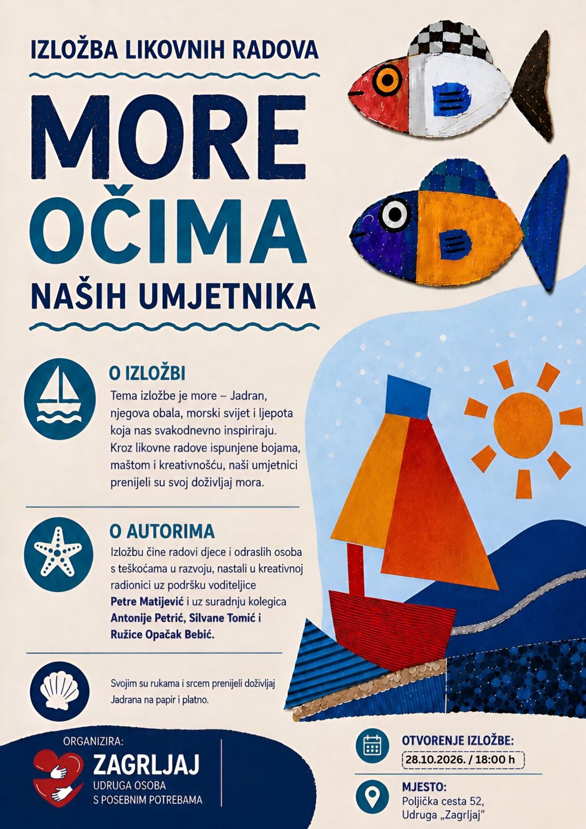Djeca i odrasli s teškoćama dočarali kako doživljavaju more, ovo vrijedi pogledati